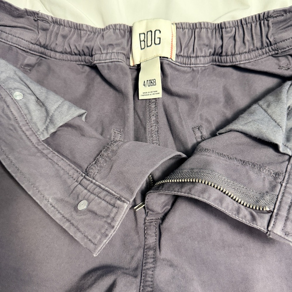 BDG Utility Pants Womens‎ Size 4 Gray Wide Leg Carpenter Workwear - Picture 4 of 8